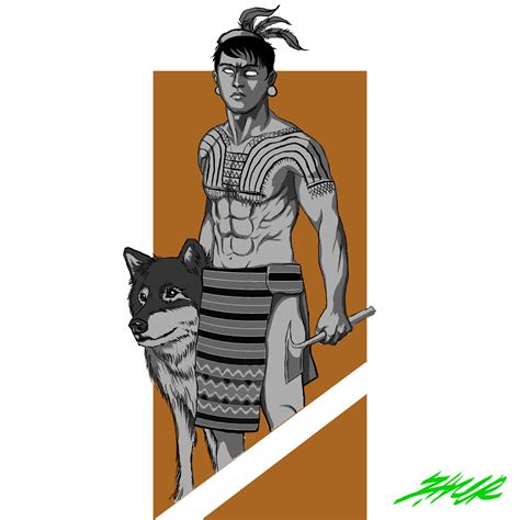 igorot bahag drawing|Re.
